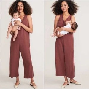 Hatch Back in the Game Nursing Jumpsuit